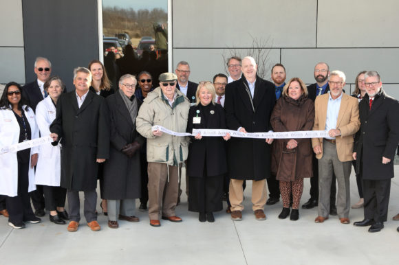 AUGUSTA HEALTH CUTS RIBBON ON OUTPATIENT PAVILION Augusta Health